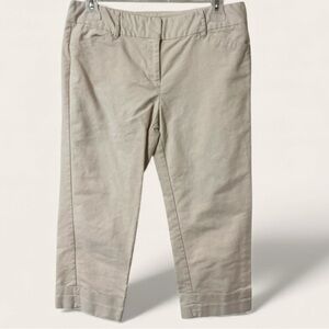 Ann Taylor Tan Cropped Pants